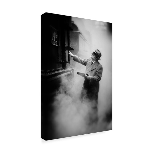 Richard Bland 'The Foreman' Canvas Art,16x24